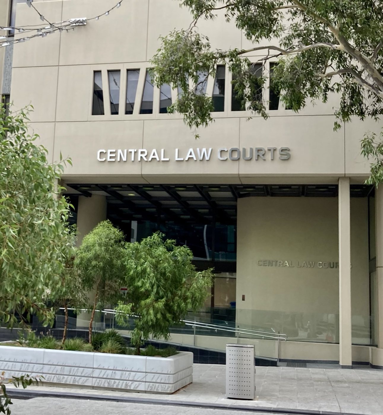 The Central Law Courts in Perth, home of Perth Magistrates Court, where the man is due to appear on 11 December.